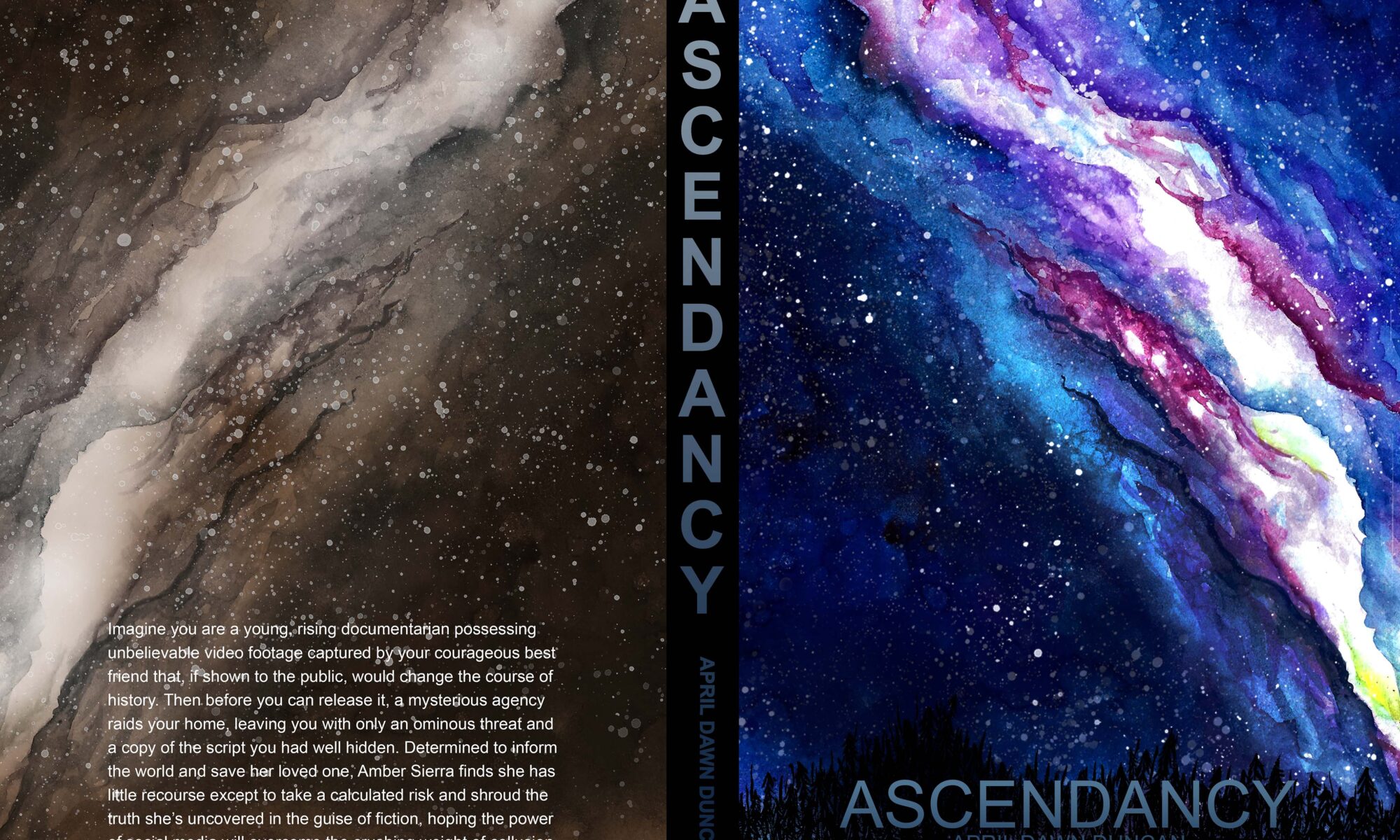 Ascension mock-up book cover image